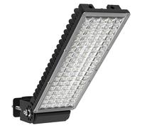 POWFUL 100W 14000LM Lampadaire LED Extérieur 6500K IP67 | IP67 étanche, robuste, sans scintillement, protection 10KV. Support orientable 240°, idéal jardin et garage