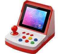 POWKIDDY A6 Plus Console de jeu portable rŽtro avec plus de 1000 jeux classiques, lecteur de jeux portable avec rocker 3D, 2 gamepads câblŽs supportant la connexion TV