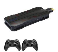 Powkiddy PAP1 32Bit Console de jeu rétro avec 2 contrôleurs multifonctionnels PS1 CPS1 CPS2 NeoGeo GBA SFC MD FC GB GBC SMS GG