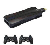 Powkiddy PAP1 32Bit Console de jeu rétro avec 2 contrôleurs PS1 CPS1 CPS2 NeoGeo GBA SFC MD FC GB GBC SMS GG