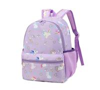 POWOFUN Sac à dos de voyage léger et mignon pour enfants d'âge préscolaire pour garçons et filles, Licorne violet.