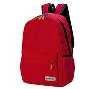 POWOFUN Sac à dos léger de 38,1 cm pour enfants - Sac d'école primaire - Sac à dos décontracté pour l'école maternelle - Sac à dos de voyage pour filles et garçons, Rouge