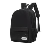 POWOFUN Sac à dos pour enfants, sac à dos pour enfant préscolaire, sac d'école léger et décontracté, Noir-b, 13.6 x 10.63 x 3.94 inches (33 x 27 x 10 cm)