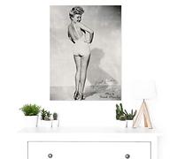Powolny Publicity Shot Actress Betty Grable Large Wall Art Poster Print Thick Paper 18X24 Inch Publique mur Impression d'affiches
