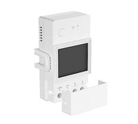 POWR320D Commutateur intelligent de compteur de puissance 20 A, WiFi Smart Meter Commutateurs de surveillance de la température et de l'humidité pour la maison Module de bricolage universel