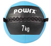 POWRX -Wall Ball de 2-10 kg (7 kg (Bleu Claire))