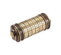 Powstro Da Vinci Code Boîte à Serrure cylindrique pour Noël, Anniversaire, Saint-Valentin, Cadeau créatif Romantique pour Les mères