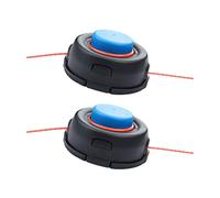 Powswopx 537388101 T35 Tête de débroussailleuse pour Husqvarna 123L 225L 232L 322L 323L 324LX 325L 325LX 326L 326LX 322R 323R - Lot de 2 537388101 T35