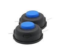 Powswopx Tête de tondeuse T25 966674401 Tête de tondeuse pour Husquvarna 124L 125L 128L 128LD 128R 128RJ 223L 122L 125C 125L 125LDX 128R 128RJ 223L 223R 322C 323C 3233 C 325C 325CX Lot de 2