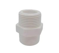 POWTAXBJGD 5pcs 3/4" BSP Equal Mâle Straight Fitting RO Water System Reverse Osmose and Housing In Line