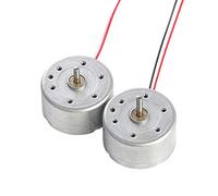 POWTAXBJGD Lot de 2 démarreurs électroniques solaires Micro 300 CC 1,5 V 3 V 4,5 V 5 V 6 V CC pour bricolage 2 broches espacement des prises de démarrage électronique brossé 2 mm 2 fils