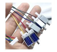 POWTAXBJGD Lot de 5 valves de valve CC 3,7 V 4,5 V 5 V 6 V normalement ouverte N/O électrovanne électromagnétique soupapes d'échappement