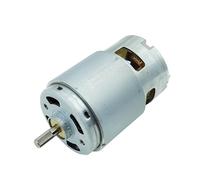 POWTAXBJGD RS-775WC-4538 Démarreur électronique DC 12 V 18 V 24 V 8600 tr/min Grand couple Double arbre moleté DIY