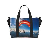 Powzjzw Sac de voyage pour parachutisme Sac fourre-tout pour femme Sac d'hôpital pour le travail et la livraison, Noir , Taille unique