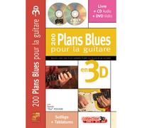 Pox Pochon Daniel - 200 Plans Blues Pour La Guitare En 3D CD + DVD