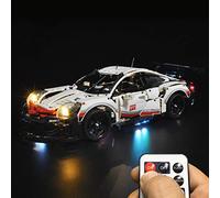 POXL Jeu De Lumières pour Technic Porsche 911 RSR, Kit De Lumière LED Lighting Compatible avec Lego 42096 (Lego Modèle Non Incluse)