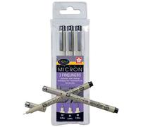 [POXSDK3] SAKURA Etui de 3 Feutres PIGMA MICRON 0,3 / 0,4 / 0,5 mm Noir