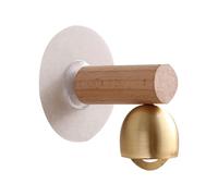 POXZSFX Carillon éolien Door Bell,moyen,Burlywood | élégante en métal à suspendre, carillon éolien d'extérieur