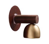 POXZSFX Carillon éolien Door Bell,moyen,noyer | élégante en métal à suspendre, carillon éolien d'extérieur