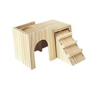 POXZSFX Maison pour Hamsters et cachette : créer des abris sûrs et Confortables pour Les Hamsters. La Gerbille améliore la mobilité des Animaux et imite Un Terrier pour