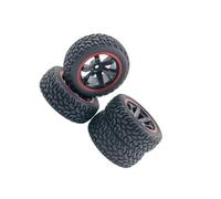 POXZSFX Roues et pneus RC 12 mm hexagonaux, pneus Monster Truck résistants avec caoutchouc offrant une stabilité optimale pour les véhicules RC à grande vitesse, roues avec