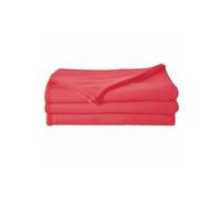 Poyet Motte POLECO Couverture polaire Polyester Fraise 220 x 240 cm