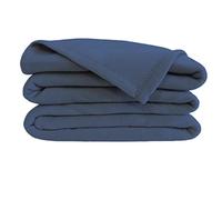 POYET MOTTE POLECO Couverture polaire Polyester Marine 240 x 260 cm