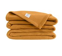 POYET MOTTE POLECO Couverture polaire Polyester Miel 180 x 220 cm
