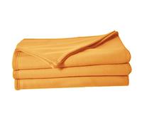 POYET MOTTE POLECO Couverture polaire Polyester Miel 220 x 240 cm