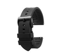 POYNMRE 23 mm 24 mm FluororBber Watchband compatible avec Casio PRW-6600 PRG-600 STRAP PRW-60 PRW-30 PRW-50 PRW-70YT Sports Watch Bracelet(Black-black,23mm)