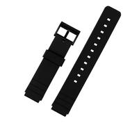 POYNMRE Bandle de montre noir en caoutchouc de 16 mm compatible avec C-ASIO MQ-24 MW59 MW-240 MQ-71 Bracelet Men Femmes Femmes Silicone Sport Watch Band