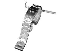 POYNMRE Bracelet de montre en acier inoxydable 18 mm, 20, 22, 24, compatible avec les modèles Casio EDIFICE EFV-540, EFV-500, BEM501, EFS-S510, EFB-650, ECB900(Style F-silver,20mm)
