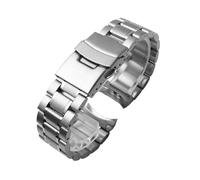 POYNMRE Bracelet de montre en acier inoxydable 20 mm 22 compatible avec Casio EDIFICE EFV-540 500 EFS-S510 EFB-650 EQB-501 EFR-303L/303D(3105 silver,20mm)
