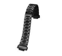 POYNMRE Bracelet de montre en acier inoxydable modifié, compatible avec les modèles Casio GA-100/110/120, GM-110/700, GA-700 et DW-5600. métal for homme(3101-black)