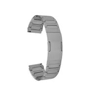 POYNMRE Bracelet de montre en alliage titane compatible avec Casio PROTREK PRW-60/61/50/70Y/30 for homme, chaîne métallique à joint convexe, 23 mm(Titanium gray)