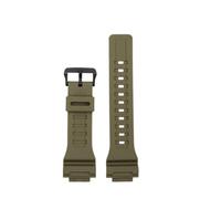 POYNMRE Bracelet de montre en silicone compatible avec Casio Small Square DW-291H DW-290 W-218H/219H A158, bracelet caoutchouc modifié for homme, 18 mm(Army green)