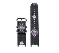 POYNMRE Bracelet de montre en toile nylon compatible avec les montres d'alpinisme Casio PROTREK Series PRG-130Y/PRW-1500 PRG-40/50 PRG-240, accessoires for hommes(Color 08)