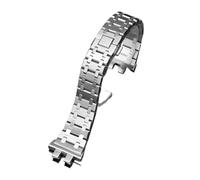 POYNMRE Bracelet de montre modifié GMW-B5000 compatible avec la Casio 35e anniversaire. en acier inoxydable argenté(Silver)
