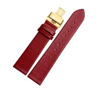POYNMRE Bracelet de montre ultra fin en cuir véritable, compatible avec DW Rossini Longines, vache souple, for homme et femme, 12, 14, 15, 16, 18, 20 22 mm