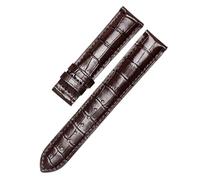 POYNMRE Bracelet en cuir compatible avec la montre Tissot Le Locle T41 T006 PRC200, bracelet de montre 1853 for homme(Brown no clasp,22mm)
