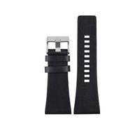 POYNMRE Bracelet en cuir compatible avec les montres Diesel DZ7406, DZ7408, DZ4280, DZ4343, 22 mm, 24 mm, 26 mm, 28 mm, 30 mm, 32 mm, 34 mm, for homme(Black silver clasp,26mm)