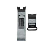 POYNMRE Bracelet en toile modifié compatible avec Casio GG-B100 GG B100, bracelet de montre nylon, sport étanche, accessoires(Gray)