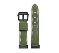 POYNMRE Bracelet givré vintage compatible avec Casio G-SHOCK Series Great/Big Mud King GWG-1000 GWG-1000GB Bracelet de montre en cuir rétro modifié(PA33 green)