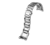 POYNMRE Chaîne de montre à extrémité incurvée de 23 mm compatible avec le bracelet de montre en acier inoxydable Solid Arc Blancpain 50 Fathoms Series 5000 5015 for hommes
