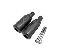 POYNMRE Compatible avec Kawasaki Z900 Z900RS 2017-2021 2022 2023 2024 2025 Moto Carbone No Cut Cadre Sliders Crash Falling Protector Z900SE(Carbon Fiber Look)