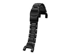 POYNMRE Compatible avec le bracelet de montre Casio GW-9500 GW-9500-1/1A4/3 Figurine en argile de deuxième génération Accessoires de chaîne de montre modifiée en acier inoxydable(Svart)