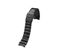 POYNMRE Compatible avec les bracelets de montre Seiko Small Monster SRPD25/SRPH75K1, bracelet en acier précision solide, accessoires spéciaux for 20 mm(Svart)