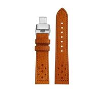 POYNMRE Compatible avec les ceintures de montre en cuir italien qualité supérieure Breitling SA et TOP TIME, série co-marquée, ceinture vintage for homme, 20 mm