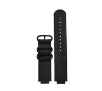 POYNMRE GBA-800 Bracelet de montre en nylon compatible avec Casio G-Shock GBA-800-1A GMA-B800 GA800 GA810 GA110 GBD-800 sport modifié 16 mm(Black black)
