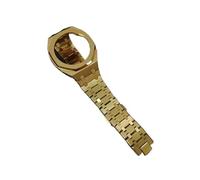 POYNMRE Kit de remplacement for boîtier et bracelet montre en acier inoxydable compatible avec les modèles GA2100/GA2110. Accessoires disponibles gros. modification métal GA2100(Gold)